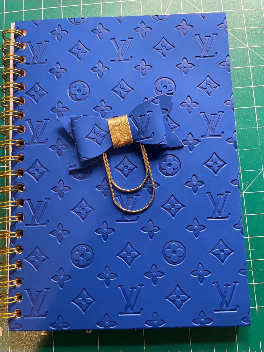 Indigo Blue Handmade 5X7 Notebook
